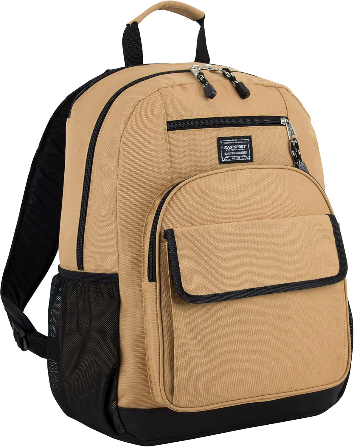 Travel Luggage Carry on Weekender Backpack Daypack Large Tech Laptop Bag for Work, Gym, Hiking, Tan