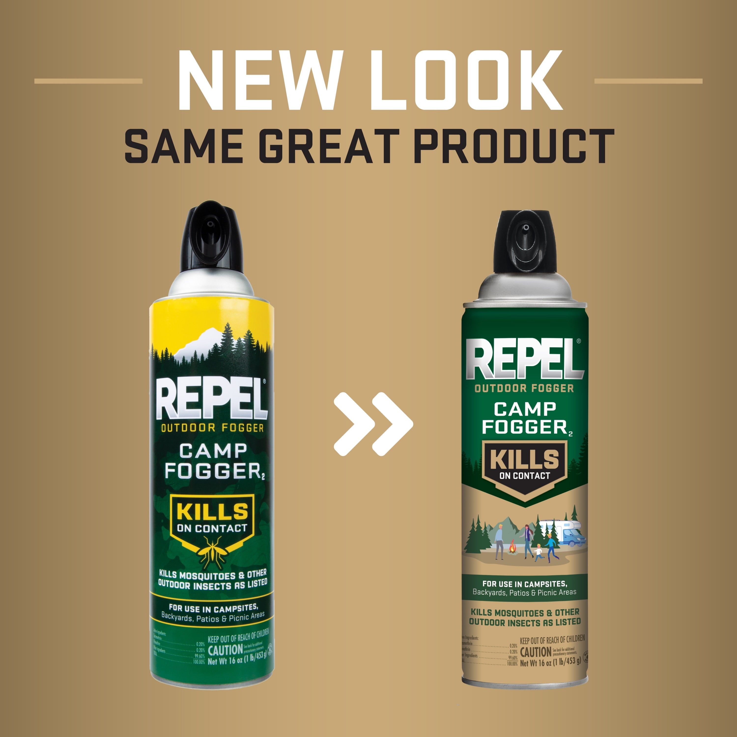 Outdoor Fogger Camp Fogger, Kills Mosquitoes and Other Outdoor Insects, 16 Ounces