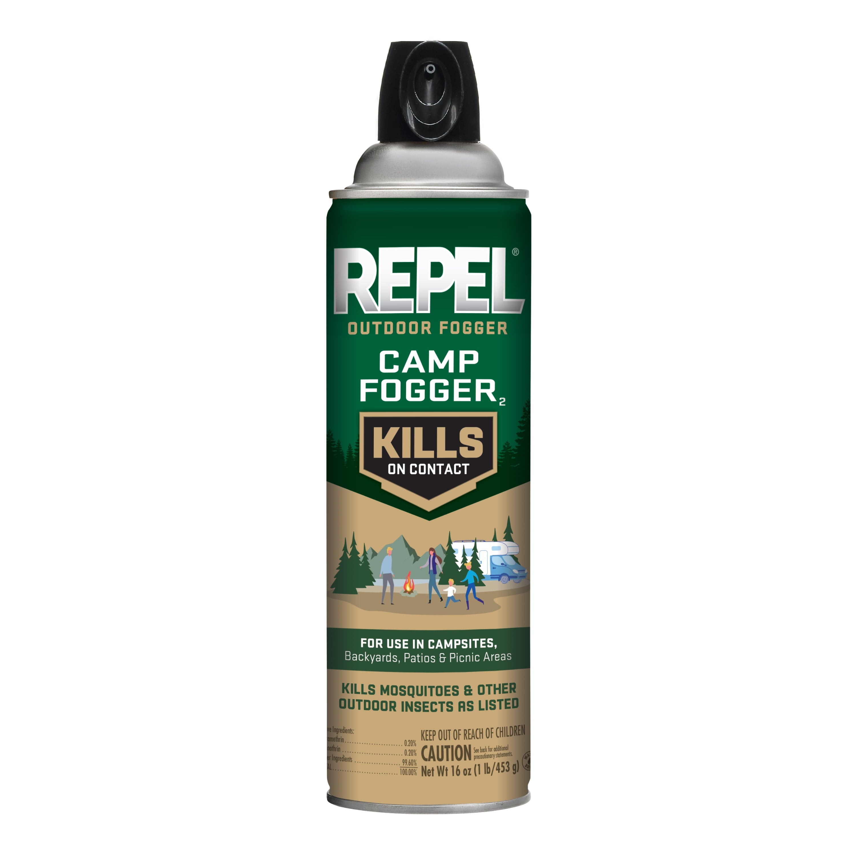 Outdoor Fogger Camp Fogger, Kills Mosquitoes and Other Outdoor Insects, 16 Ounces