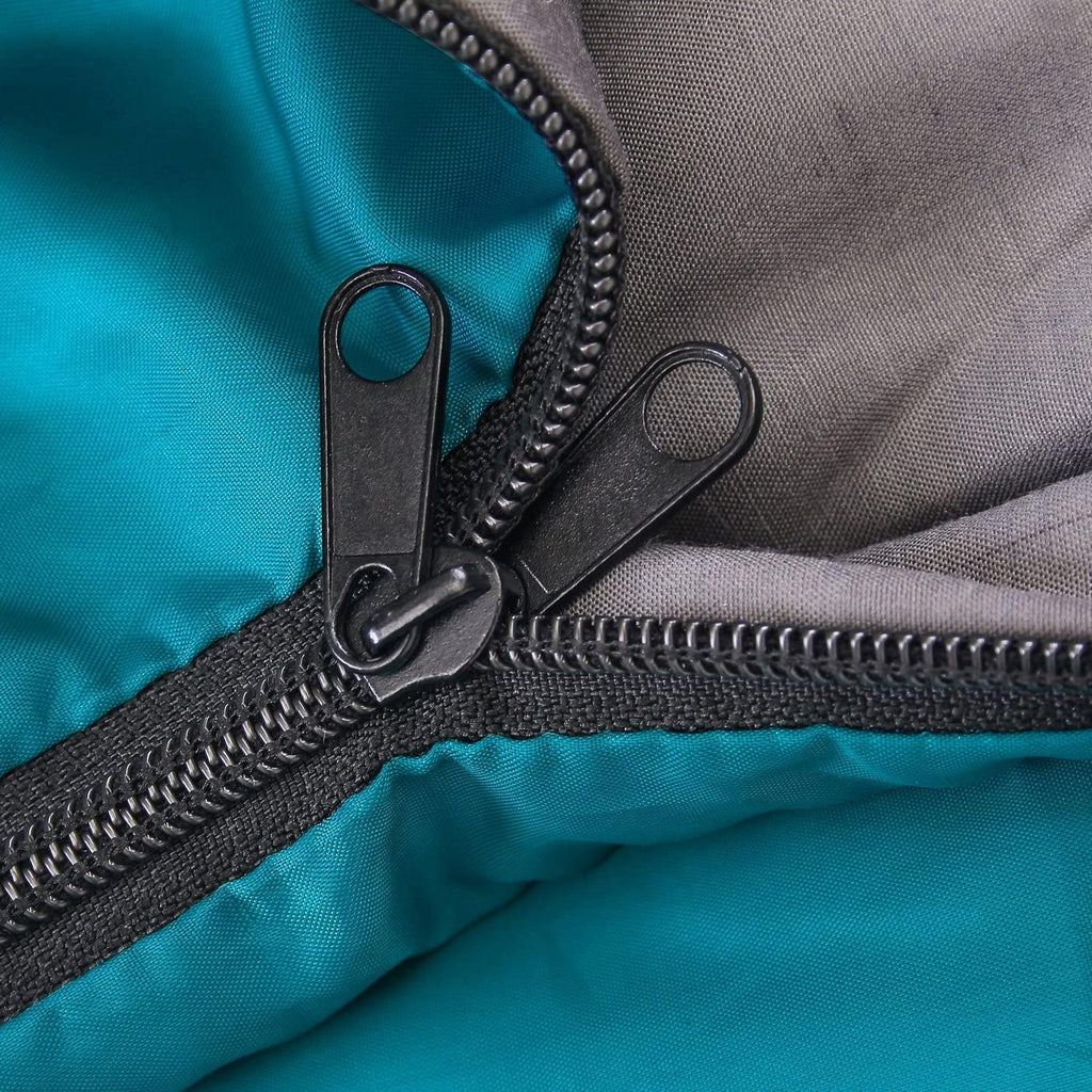 Sleeping Bag, Double Sleeping Bags for Adults, Lightweight Sleeping Bag for Backpacking, Camping, Hiking - Queen Size XL Sleeping Bag for 2 People, Cold Weathersleeping Bag